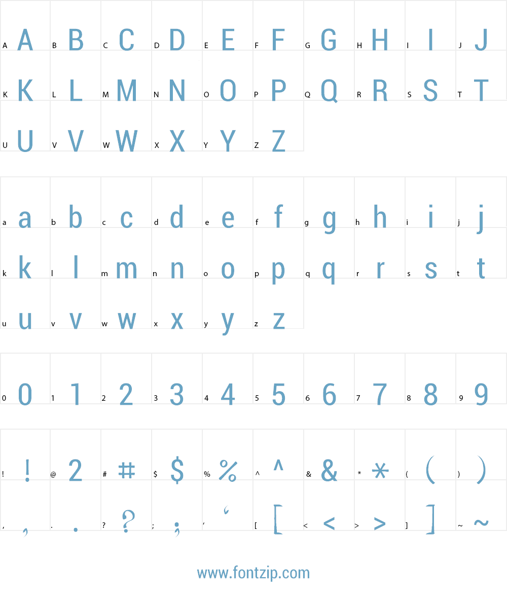 Charu Chandan Unicode Font Character